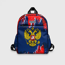 Детский рюкзак Россия краски герб