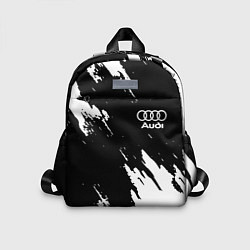 Детский рюкзак Audi краски белые, цвет: 3D-принт