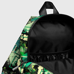 Детский рюкзак Гранж абстрактный, цвет: 3D-принт — фото 2