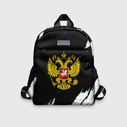 Детский рюкзак Герб РФ краска