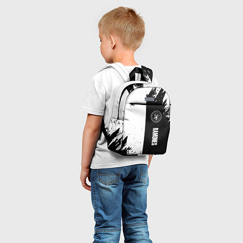 Детский рюкзак Ramones краски абстракция / 3D-принт – фото 5