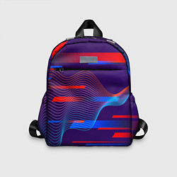 Детский рюкзак Abstraction colored, цвет: 3D-принт