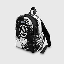 Детский рюкзак Linkin park logo краски текстура, цвет: 3D-принт — фото 2