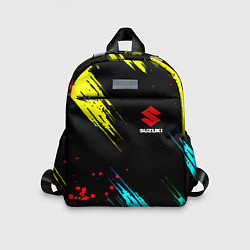 Детский рюкзак Suzuki краски абстрактные, цвет: 3D-принт