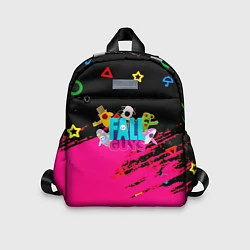 Детский рюкзак Fall Guys kids color, цвет: 3D-принт