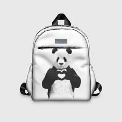 Детский рюкзак Panda love, цвет: 3D-принт