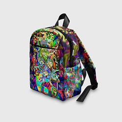 Детский рюкзак Знаковые пузырьки, цвет: 3D-принт — фото 2