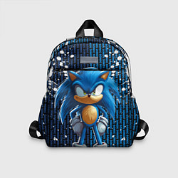 Детский рюкзак Sonic - splash and logo