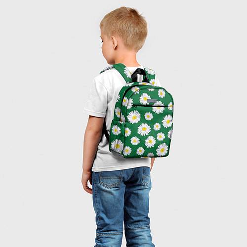 Детский рюкзак Ромашки поле из цветов / 3D-принт – фото 5