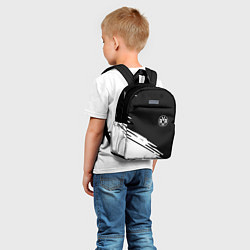 Детский рюкзак Borussia текстура краски, цвет: 3D-принт — фото 2