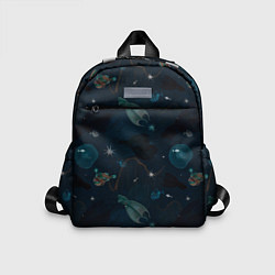 Детский рюкзак Глубокий океан, цвет: 3D-принт