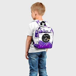 Детский рюкзак Pink floyd violet splash, цвет: 3D-принт — фото 2