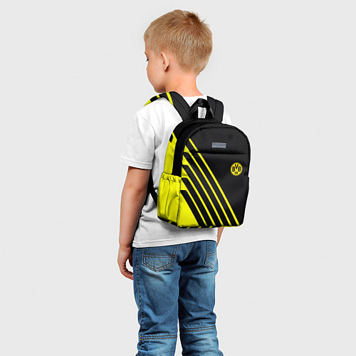 Детский рюкзак Borussia sport line uniform / 3D-принт – фото 5