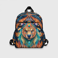 Детский рюкзак Медведь шаман тотемное животное