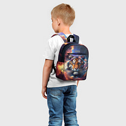 Детский рюкзак Космический лев, цвет: 3D-принт — фото 2
