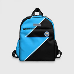 Детский рюкзак Manchester City geometry sport, цвет: 3D-принт