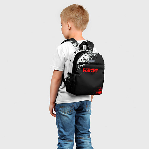 Детский рюкзак Farcry текстура краски / 3D-принт – фото 5