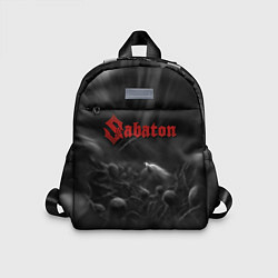 Детский рюкзак Sabaton rock steel band, цвет: 3D-принт