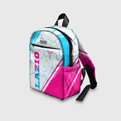 Детский рюкзак Lazio neon gradient style вертикально, цвет: 3D-принт — фото 2