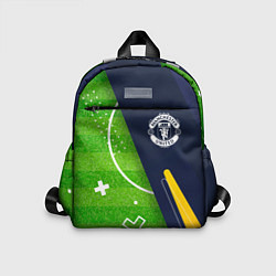 Детский рюкзак Manchester United football field, цвет: 3D-принт