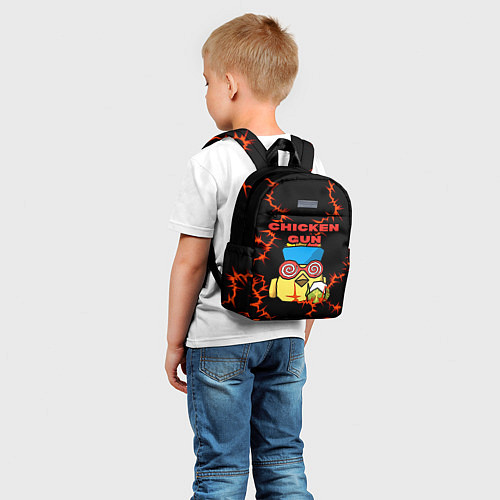 Детский рюкзак Чикен ган молнии / 3D-принт – фото 5