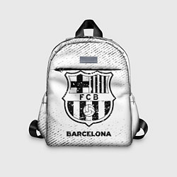 Детский рюкзак Barcelona с потертостями на светлом фоне, цвет: 3D-принт