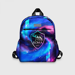 Детский рюкзак Roma неоновый космос, цвет: 3D-принт