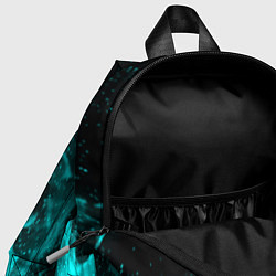 Детский рюкзак Ведьмак лого в огне, цвет: 3D-принт — фото 2