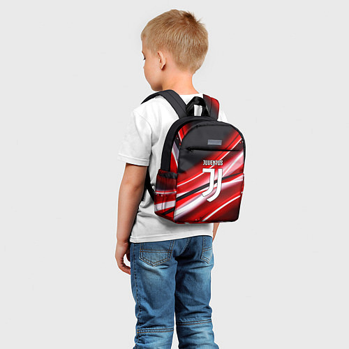 Детский рюкзак Juventus geometry sport line / 3D-принт – фото 5