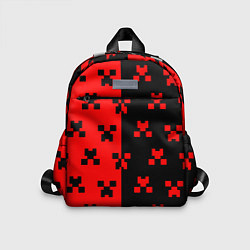 Детский рюкзак Minecraft creeper logo, цвет: 3D-принт