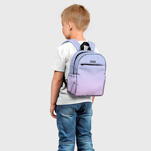Детский рюкзак Градиент лавандовый / 3D-принт – фото 5