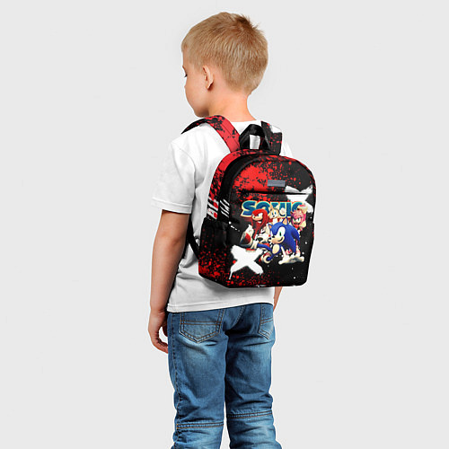 Детский рюкзак Соник бум и его друзья / 3D-принт – фото 5