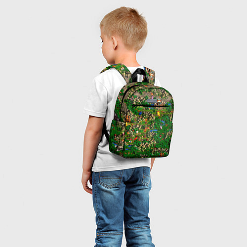 Детский рюкзак Карта из Героев 3 / 3D-принт – фото 5