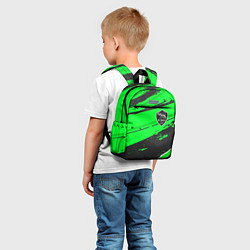 Детский рюкзак Roma sport green, цвет: 3D-принт — фото 2