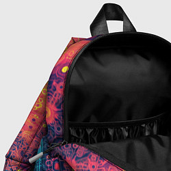 Детский рюкзак Логотип кибернетического дерева, цвет: 3D-принт — фото 2