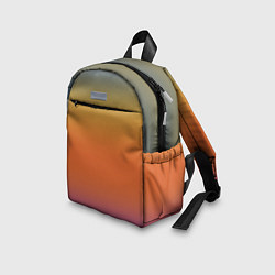 Детский рюкзак Градиент цвета заката, цвет: 3D-принт — фото 2