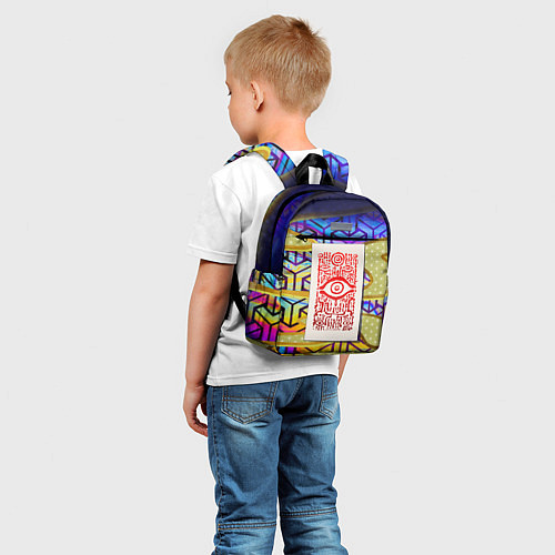 Детский рюкзак Амулет и золотой туман / 3D-принт – фото 5