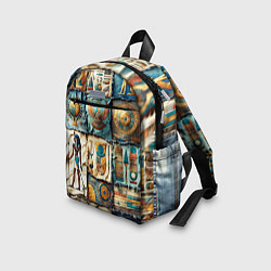 Детский рюкзак Пэчворк из Египта, цвет: 3D-принт — фото 2