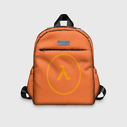 Детский рюкзак Half-Life оранжевый, цвет: 3D-принт