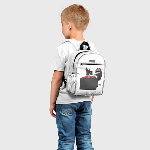 Детский рюкзак МАМЕН ХАЦКЕР / 3D-принт – фото 5