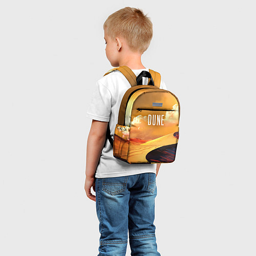 Детский рюкзак Dune - sands / 3D-принт – фото 5