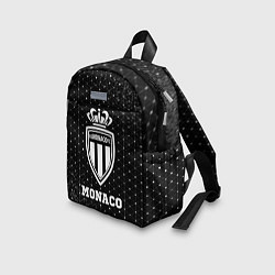 Детский рюкзак Monaco sport на темном фоне, цвет: 3D-принт — фото 2