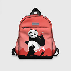 Детский рюкзак По и Шифу - Кунг-фу Панда, цвет: 3D-принт