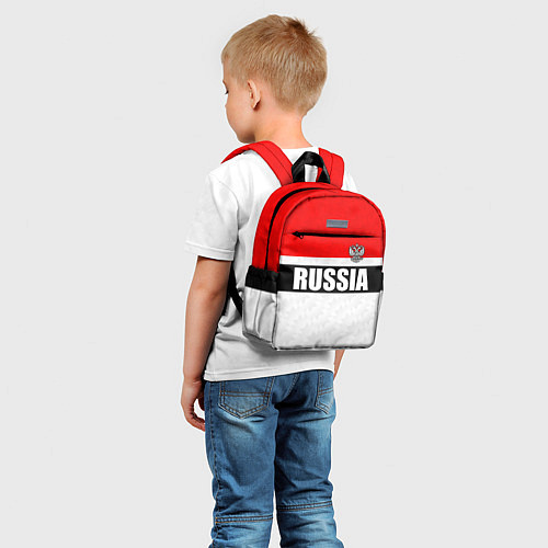 Детский рюкзак Россия - униформа классическая с гербом / 3D-принт – фото 5