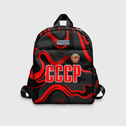 Детский рюкзак СССР - red stripes, цвет: 3D-принт