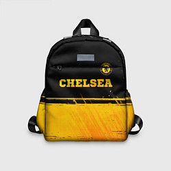 Детский рюкзак Chelsea - gold gradient посередине, цвет: 3D-принт