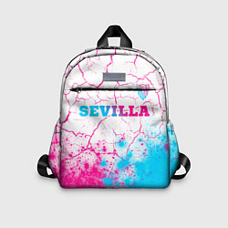 Детский рюкзак Sevilla neon gradient style посередине, цвет: 3D-принт
