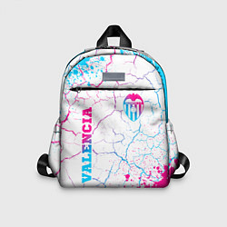 Детский рюкзак Valencia neon gradient style вертикально, цвет: 3D-принт