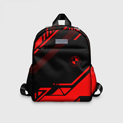 Детский рюкзак BMW geometry sport red, цвет: 3D-принт