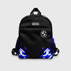 Детский рюкзак BMW sport неоновый спорт, цвет: 3D-принт